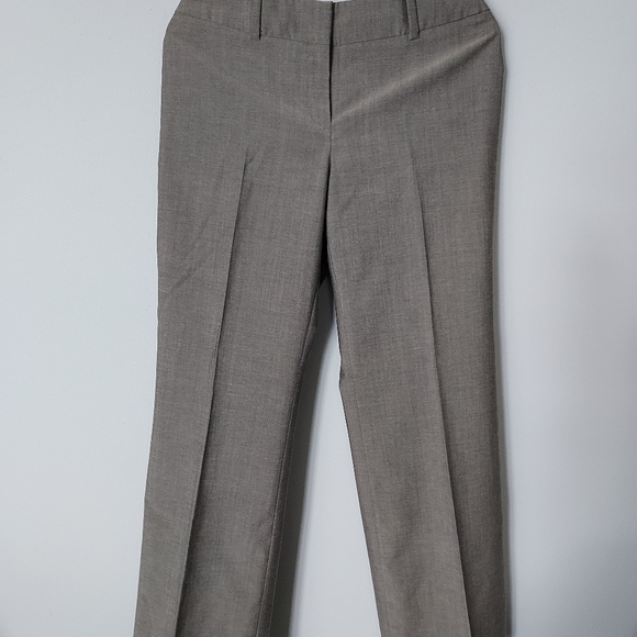 Ann Taylor Suit Taupe. Blazer size 2, trousers size 4 curvy. - Picture 5 of 6